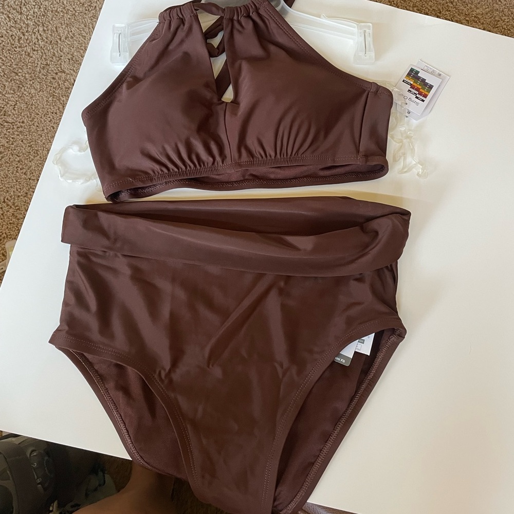 Nwt Deep Chocolate 2 piece